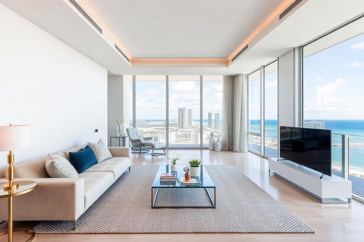 Miami property reviewed during a Portuguese-language consultation