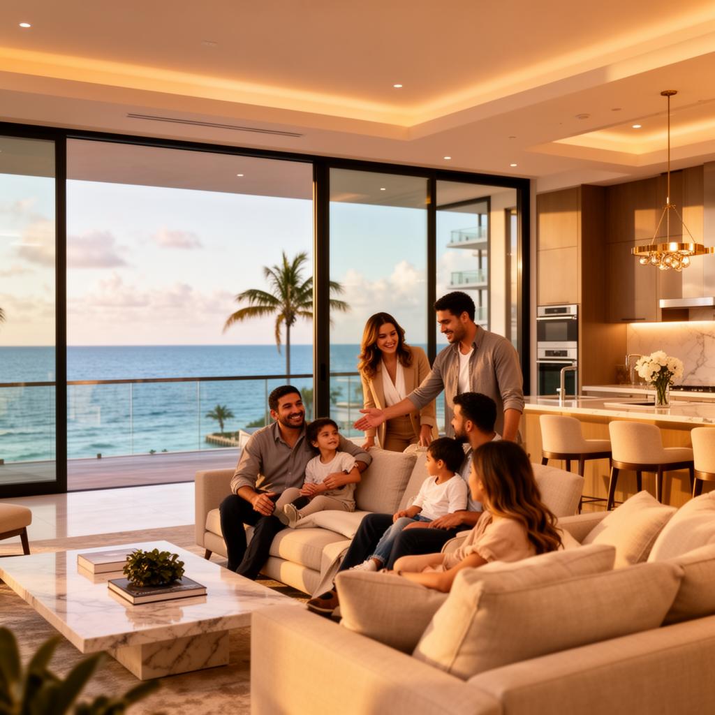 Miami property interior discussed during a Spanish-language consultation